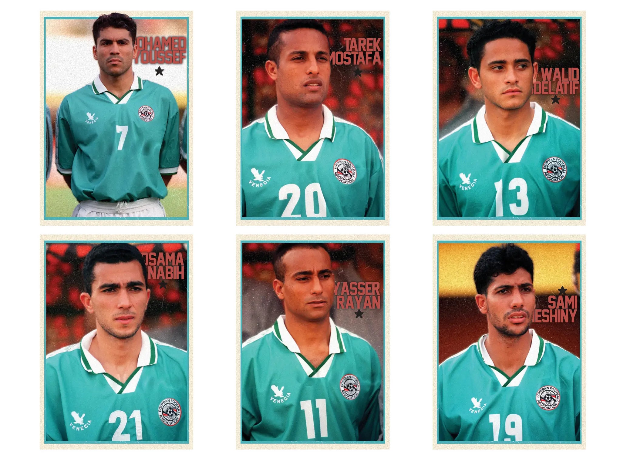 Egypt '98 Amigos Card Pack