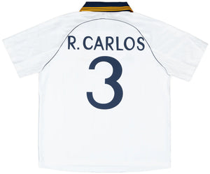 Real Madrid 1998-2000 Home Kit Box-Sports Collectibles & Memorabilia-iii Amigos-Type:Roberto Carlos Edition-Size:2XL-iii Amigos