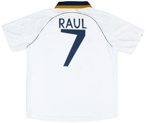 Real Madrid 1998-2000 Home Kit Box-Sports Collectibles & Memorabilia-iii Amigos-Type:Raul Edition-Size:2XL-iii Amigos