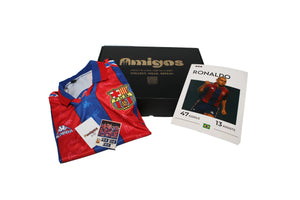 FC Barcelona's 1995-97 Home Kit Box--iii Amigos-iii Amigos