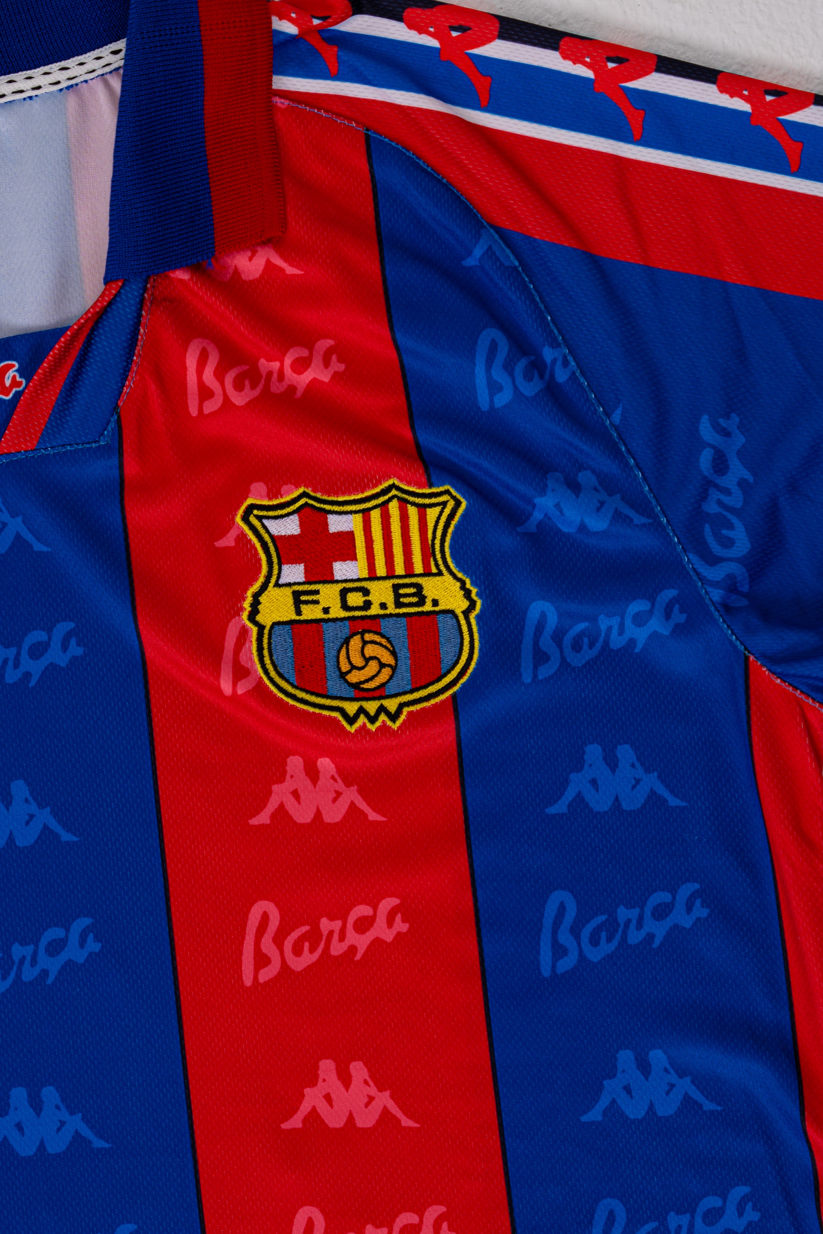 Barcelona's 95-97 Home Kit Box